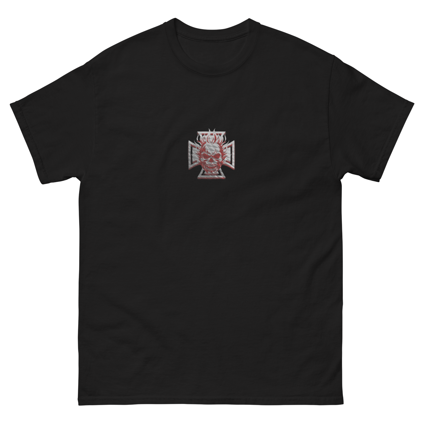 Flamed Iron Cross Tee