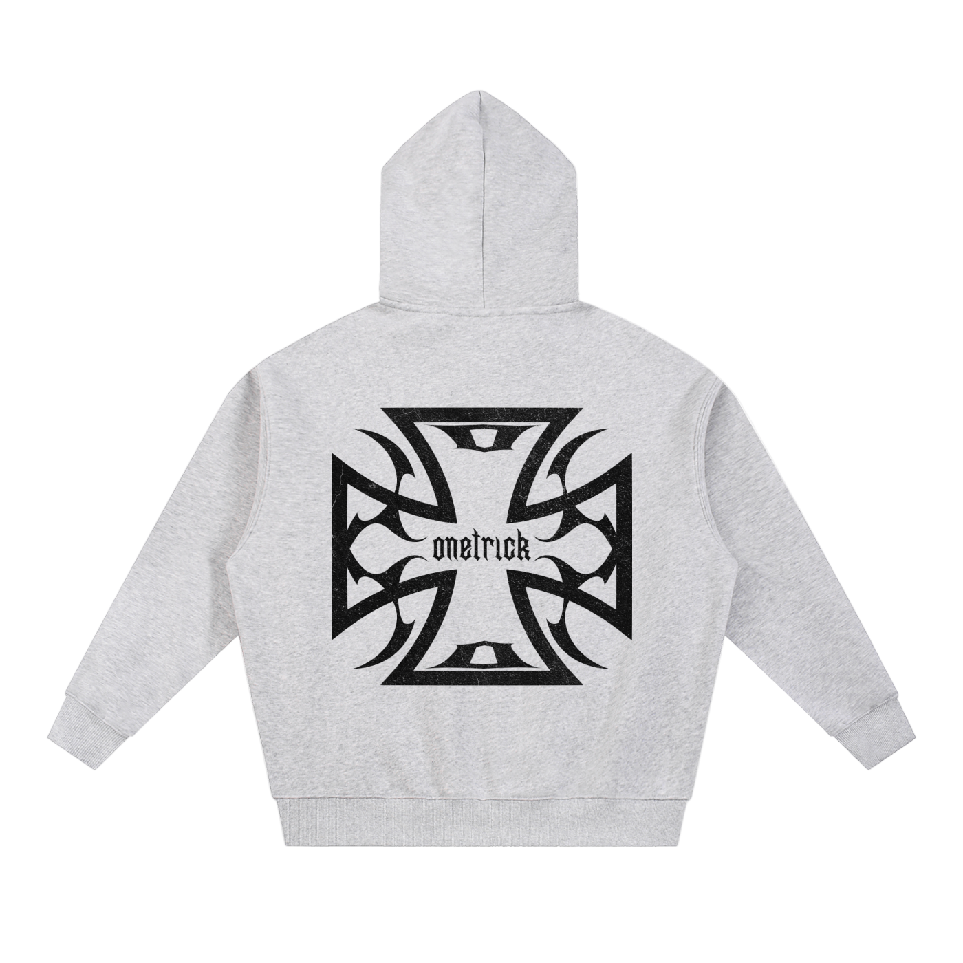 Tribal Iron Cross Zip-up