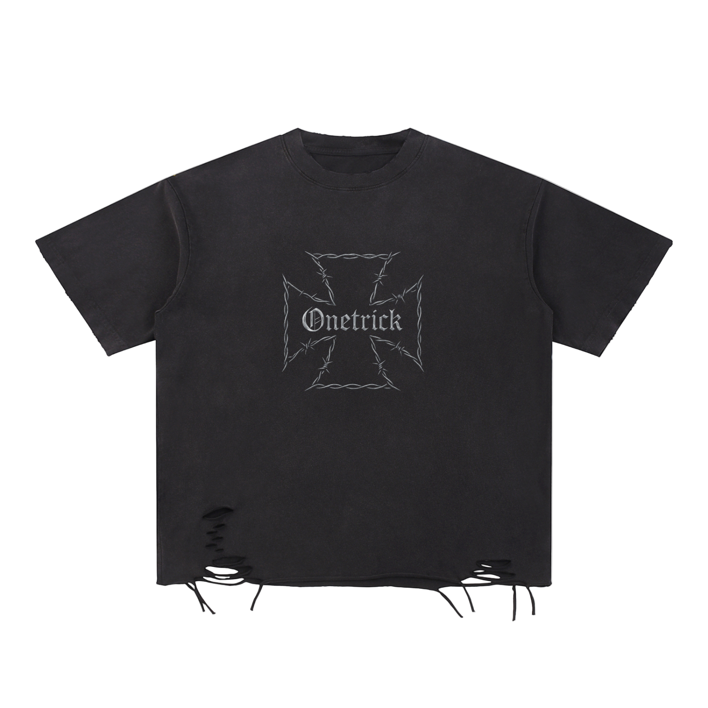 Barbed Iron Cross Tee – Onetrick