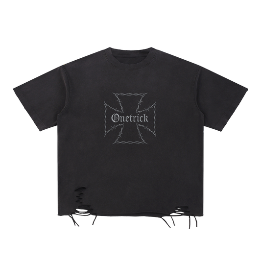 Barbed Iron Cross Tee